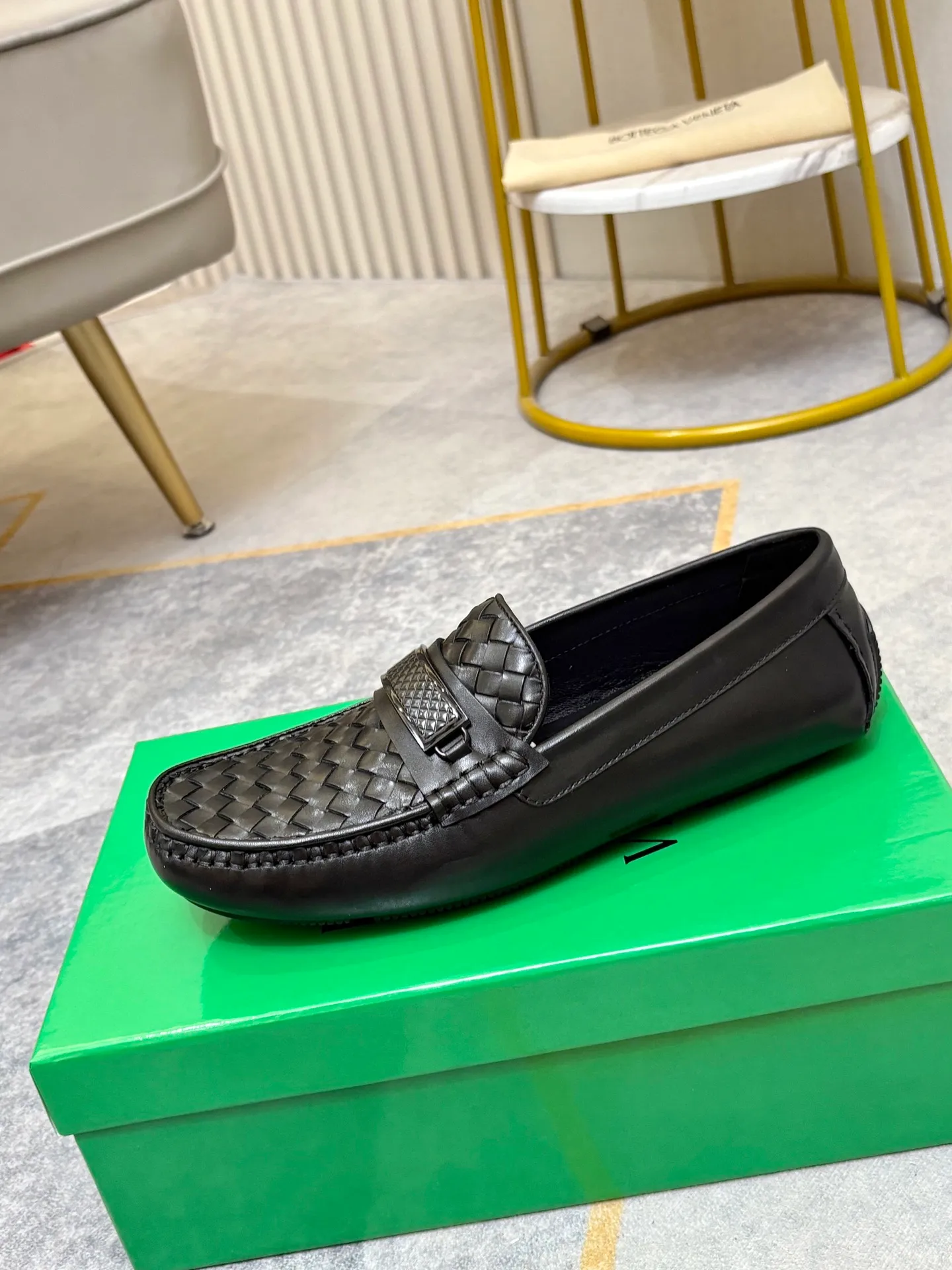 P420💰 (Niu Li + Niu Pad) [BV] The latest hot style‼ ️Casual men's shoes, uppers imported first-layer cowhide ➕Full imported cowhide lining✔️Exquisite workmanship, excellent foot feel, special rubber soles✔️, cool and fashionable, the latest fashion, fashionable outsole, hurry up.  Code number: 38-44 (can be customized to 37.45, non-refundable)